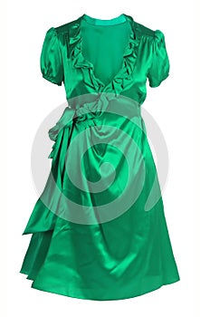 Zelený šaty 
