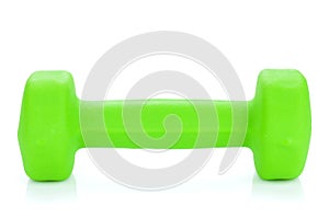 Green dumbell