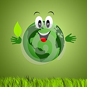 Green earth for Recycling