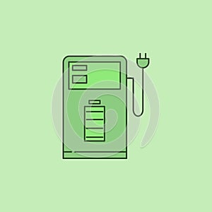 Green Eco Electric Fuel Pump icon