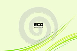 Green eco-friendly backgrounds with leaf patterns for business posts and presentations