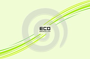 Green eco-friendly backgrounds with leaf patterns for business posts and presentations