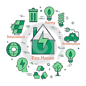 Green Eco House Concept