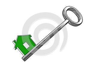 Green eco house key