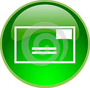 Green email button