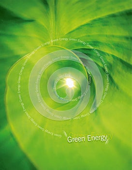 Green Energy Concept