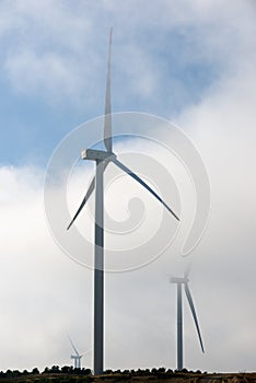 Green energy concept view