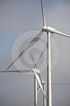 Green energy concept view