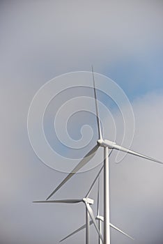 Green energy concept view