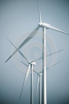 Green energy concept view