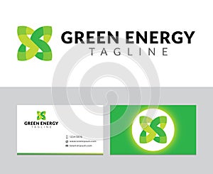 Green energy logo