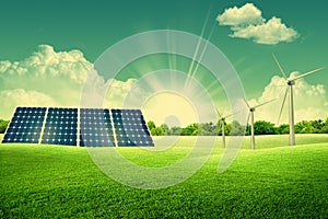 Green energy park photo