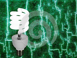 Green energy - power. Concept background.