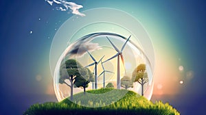 Green Energy and Sustainability - Generative AI