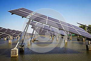 Green energy and sustainable development of solar energy