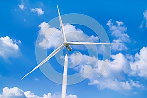 Green energy wind turbine farms in Ontario Canada produce clean energy and replace coal industry