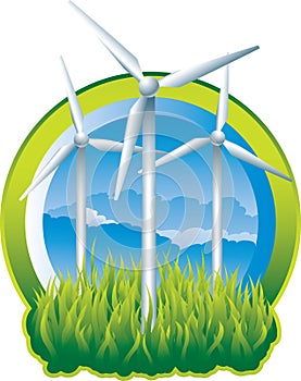 Green Energy Windmills