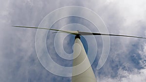 Green energy winter turbines in Europe