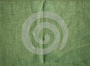 Green fabric