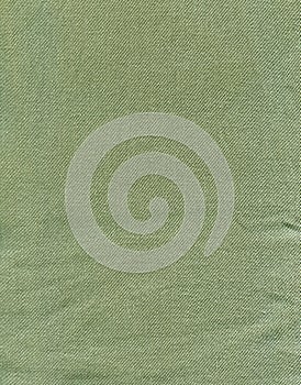 Green fabric