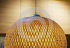 The green fabric lampshade at the magazine. colorful, decorative, electrical, furniture, illumination, lamp, lampshade, style, tex photo