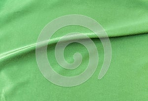 Green fabric texture background