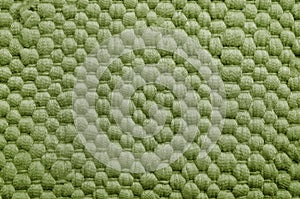 Green fabric texture background