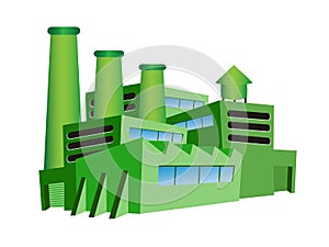 Green factory photo