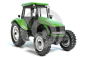 Green Farming Tractor