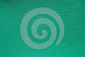 Green felt texture art background corduroy pattern