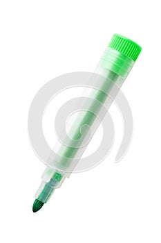 green felt-tip pen