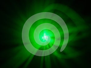 Green fiber optic background.