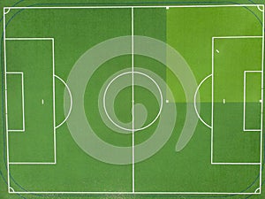 Green field for football,soccer, top view, texture, screensaver for design. Advertising, sports betting, sports screensaver