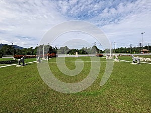 The Green field of the Landlord at Ranong province