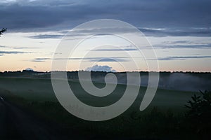 Fields along the Roadside