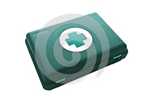 Green First Aid Box