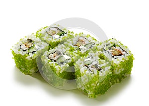 Green Flying Fish Roe Roll