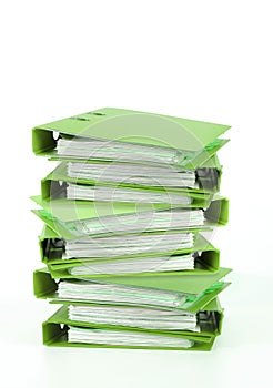 Green folder