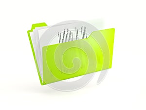 Green folder icon