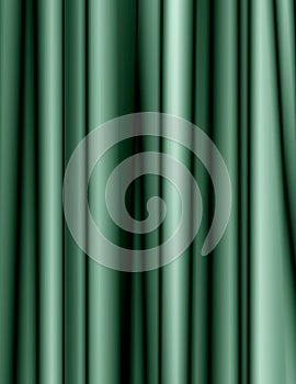 Green Folds Background