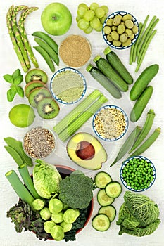 Green Food for a Healthy Diet