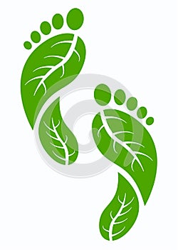 Green foot print