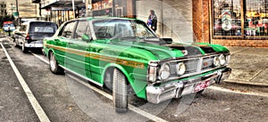 Green Ford Falcon 351 GT