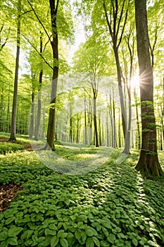 Green Forest in Germany