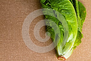 Green and fresh vegetables on the table.