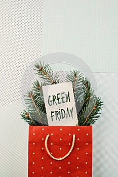Green Friday is the new Black Friday. Make Friday Green Again. Overproduction contributes environmental problems