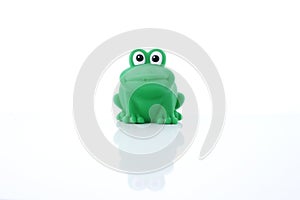 Green frog children's toy