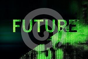 Green future background