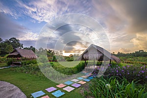 Wonderful Garden View at batam bintan indonesia photo