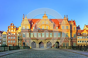 Green Gate in Gdansk formal residence of monarchs photo